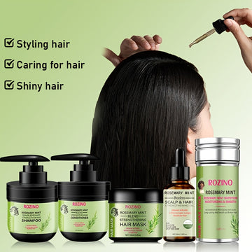 Rosemary Boost Set: 5-piece Hair Care Kit