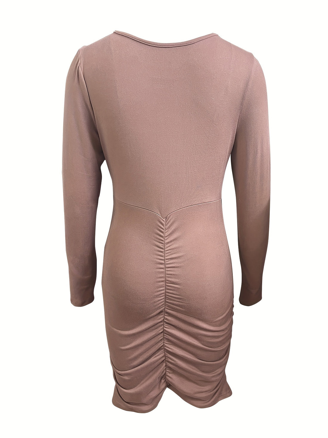 Robe Mini Bodycon Sexy à Col V pour Femmes