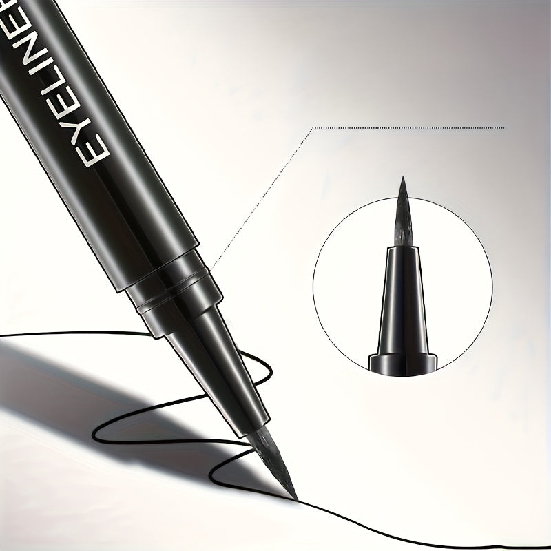 Ensemble de 3 Eyeliner Noir Liquide - Extra Slim et Waterproof