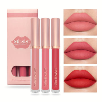 Mirsist Matte Lip Gloss Set of 3