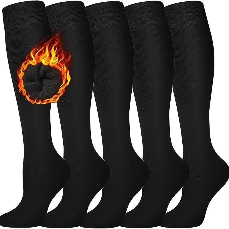 Chaussettes Thermiques Hautes pour Hommes et Femmes - 3 Paires